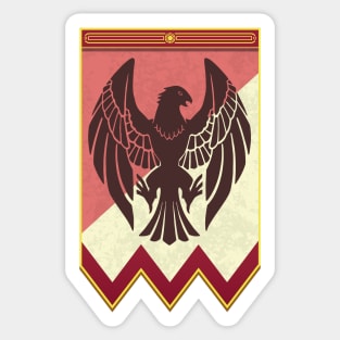 Fire Emblem 3 Houses: Black Eagles Banner Sticker